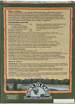 Bio-Live 5-4-2 Organic Fertilizer Blend, 5lb -Sowexotic Shop BIOLIFEMEALSowExoticDTEFertilizerAllNaturalandOrganic 2