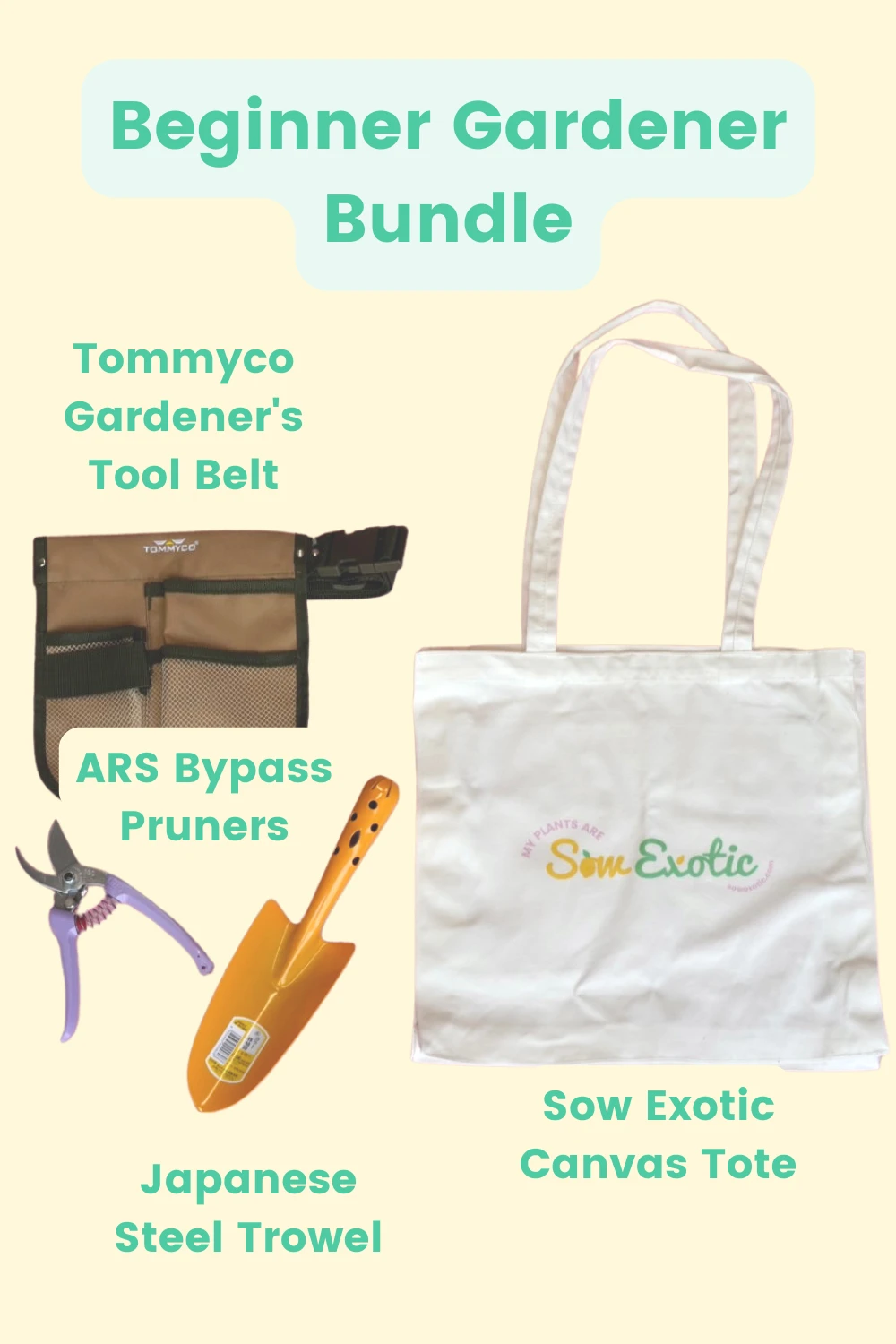 Beginner Gardener Tool Bundle 1 Beginner Gardener Tool Bundle