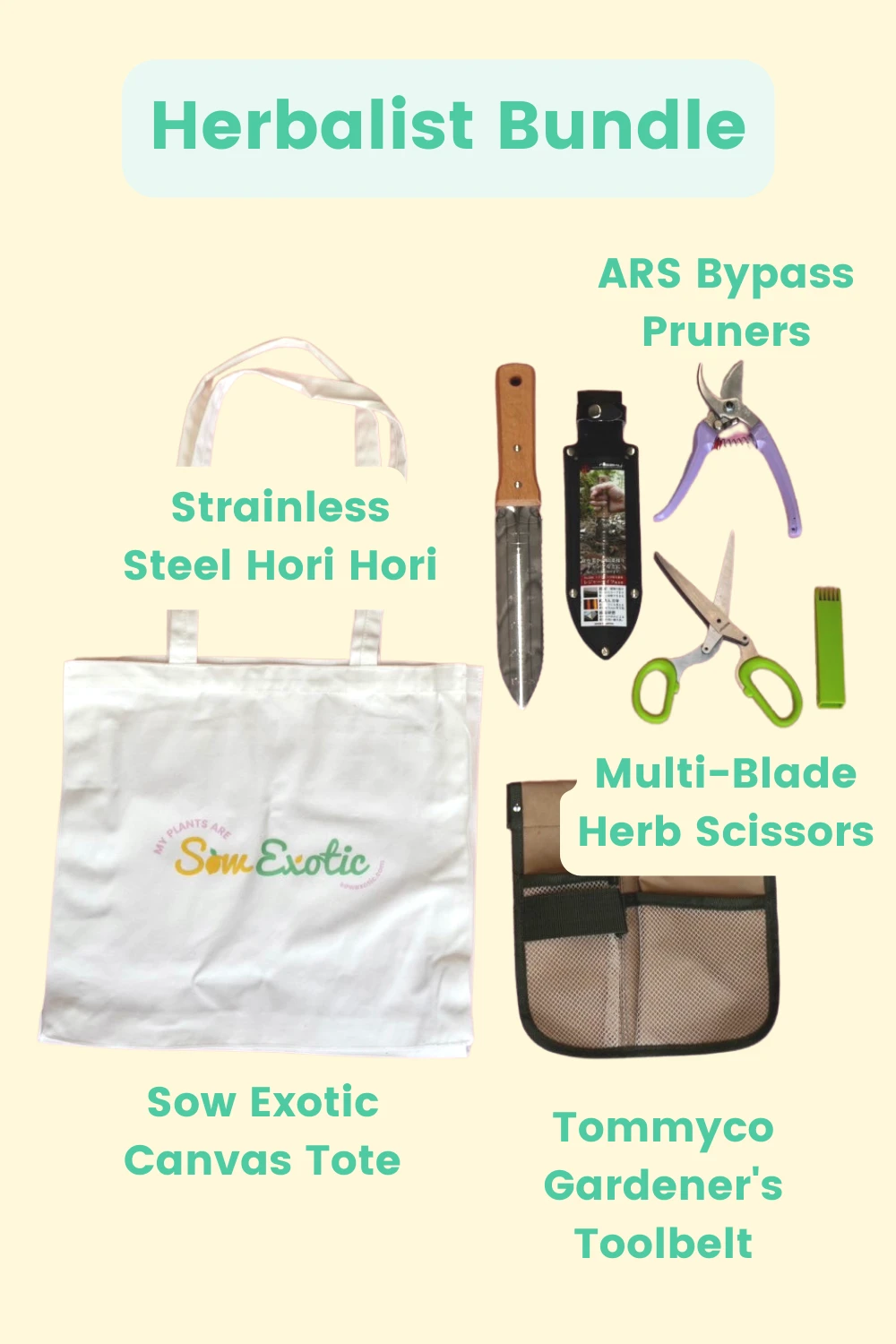 Herbalist Essentials Tool Bundle 2 Herbalist Essentials Tool Bundle - Image 2