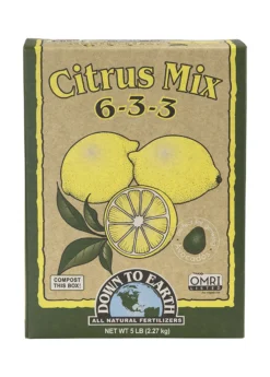 Citrus 6-3-3 Organic Fertilizer Blend, 5lb -Sowexotic Shop ORGANICCITRUSMIXSowExoticDTEFertilizerAllNaturalandOrganic 1